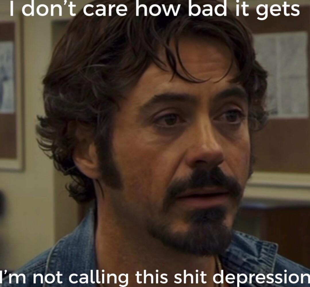 Aalling this shit depression