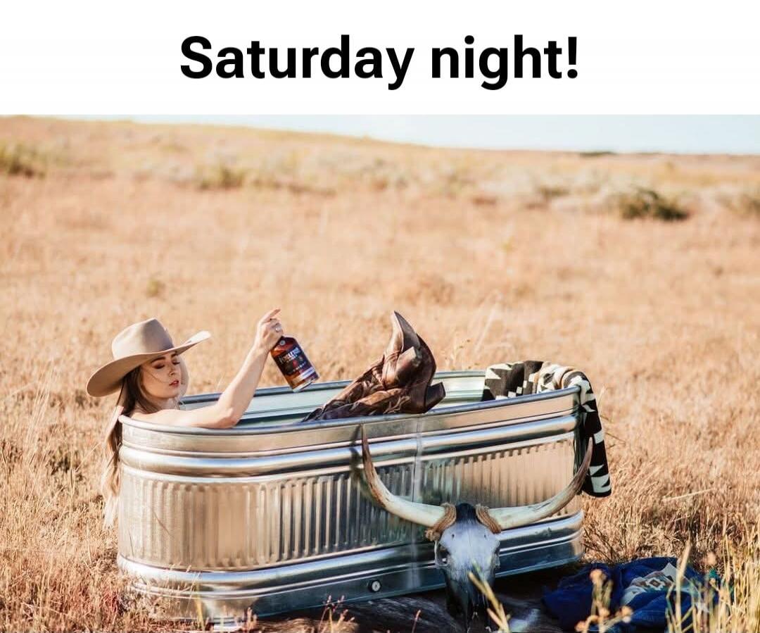Saturday night!