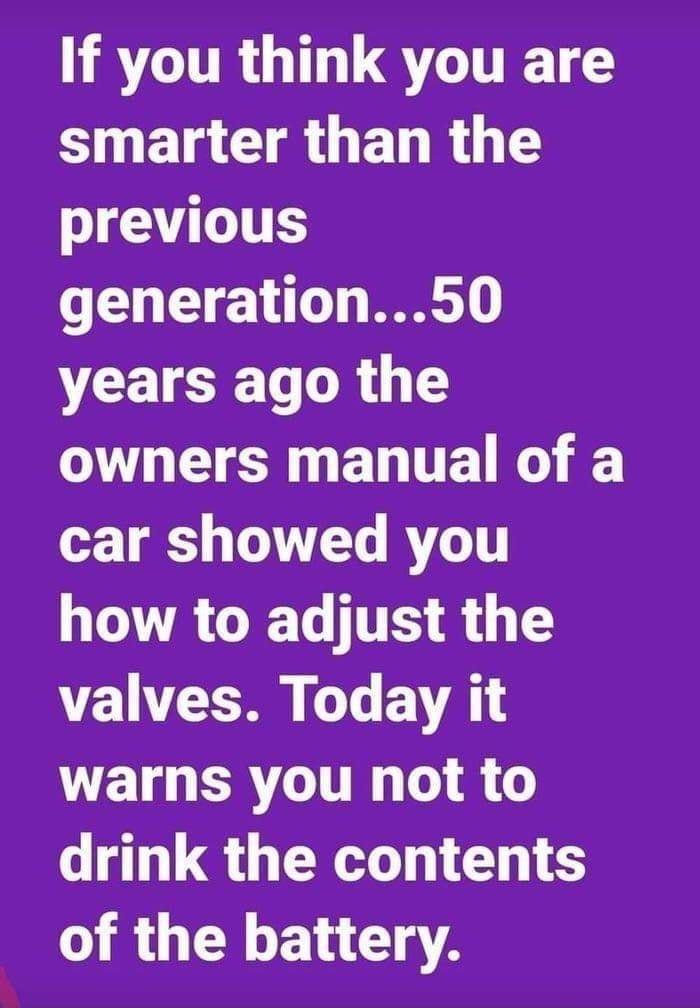 IRLITR G QAT S e G RO R T previous e L1 1 TR 0 years ago the IV TR ED TTE NG car showed you L VAR O Te JTTES 1 12 valves Today it WETGERTGITR drink the contents of the battery