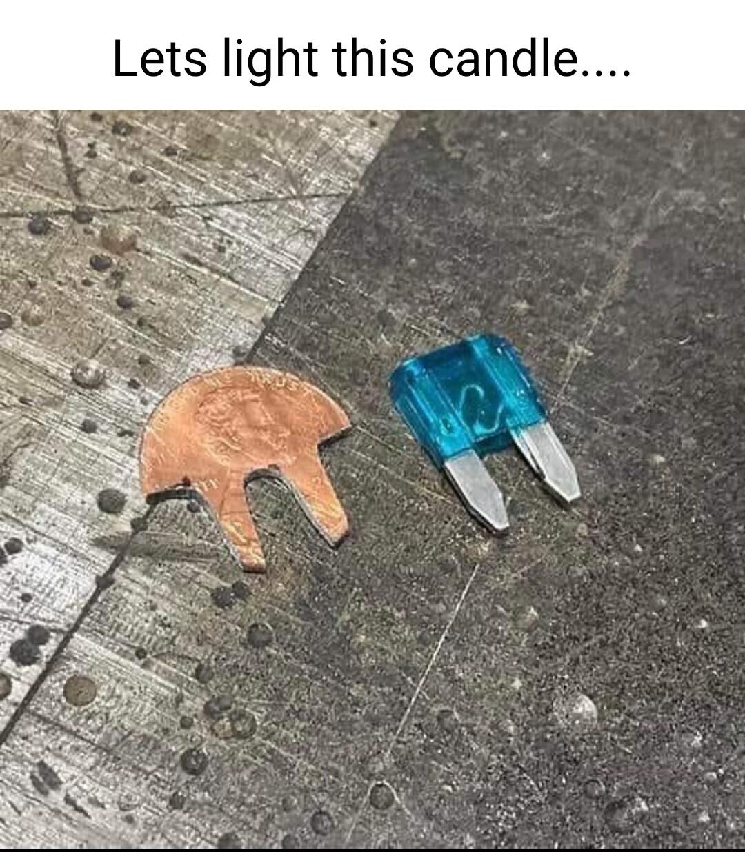 Lets light this candle