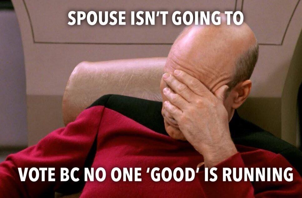 SPOUSE ISNT GOINGHO