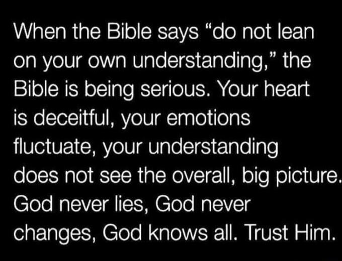 When the Bible says 