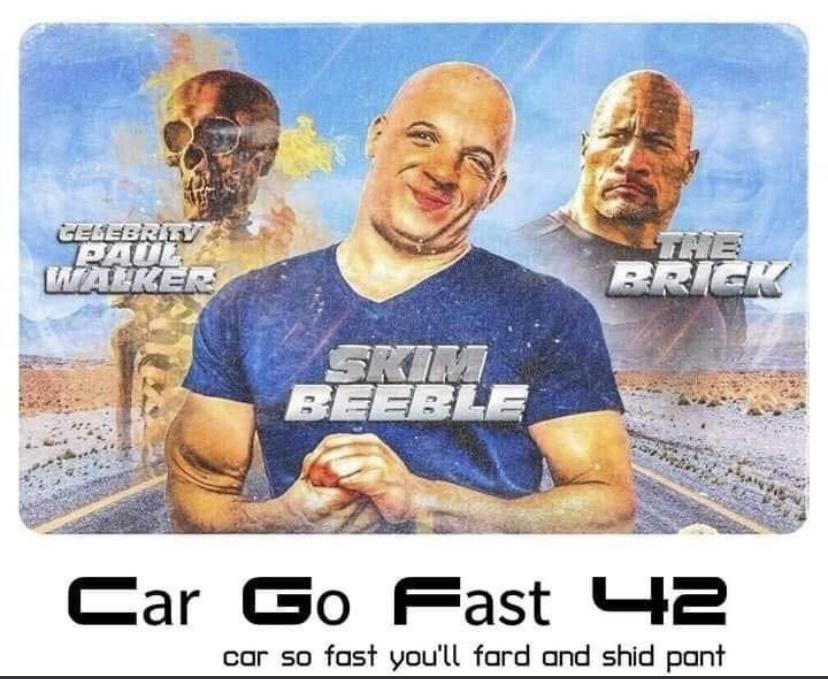 Car o Iast IE car so fast youll fard and shid pant