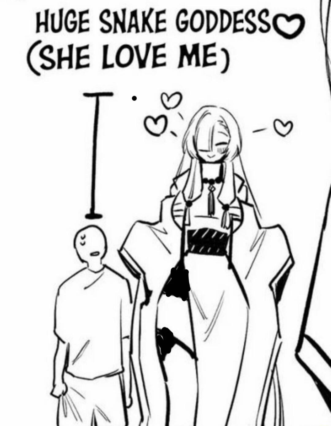 HUGE SNAKE GODDESS (SHE LOVE ME)