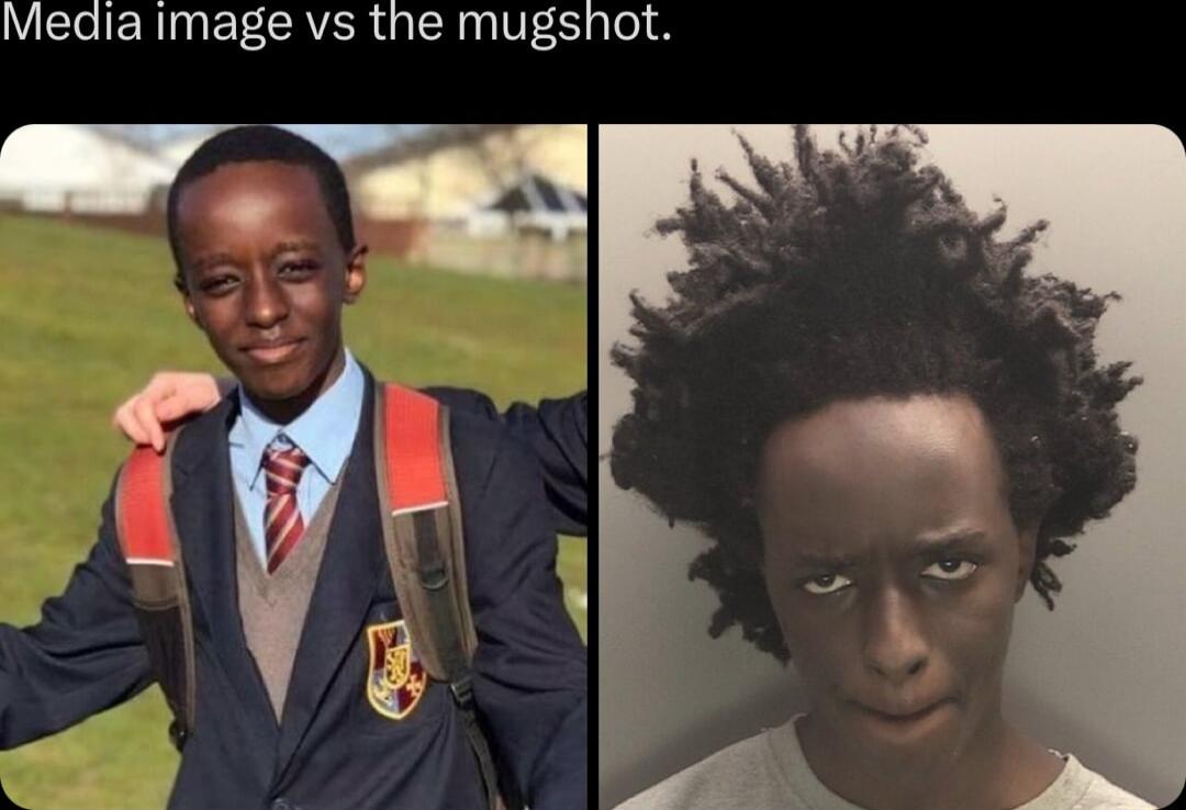 Media image vs the mugshot