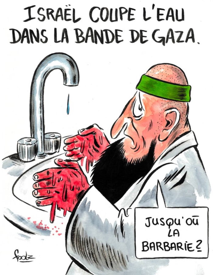 TSRAEL COUPE LEAU DANS LA BANDE DE GAZA