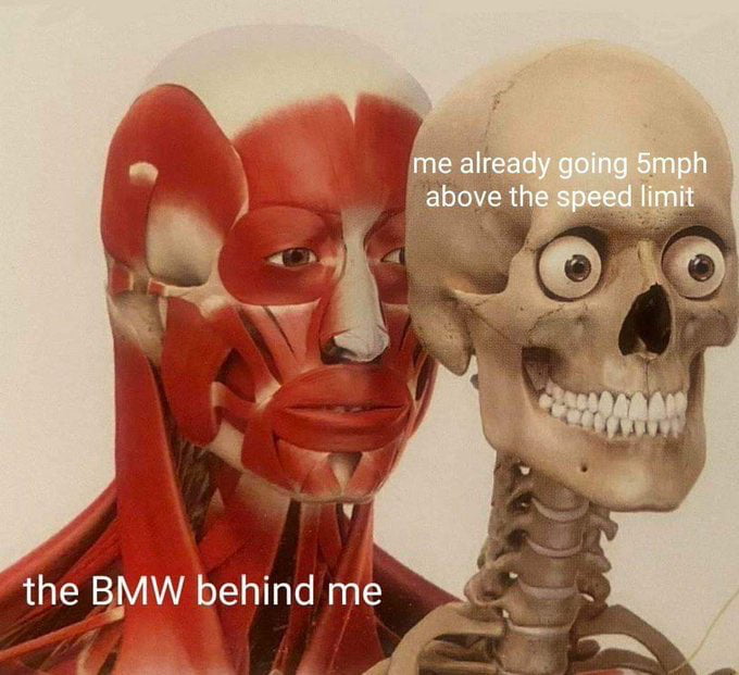 W behind me