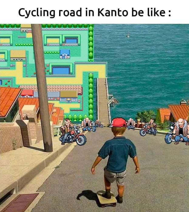 Cycling road in Kanto be like