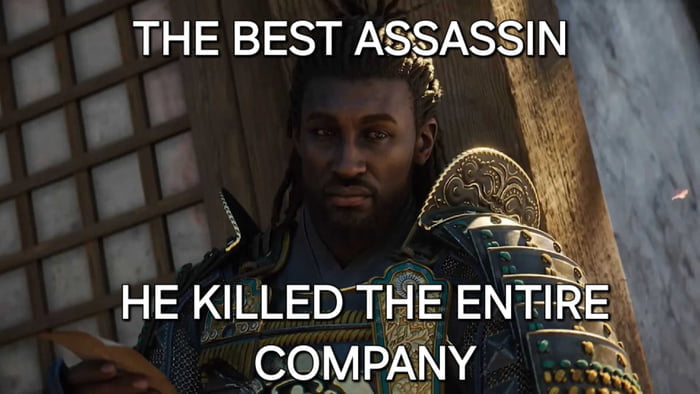THE BEST ASSASSIN
HE KILLED THE ENTIRE COMPANY
