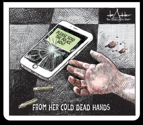 FR0M HER COLD DEAD HANDS