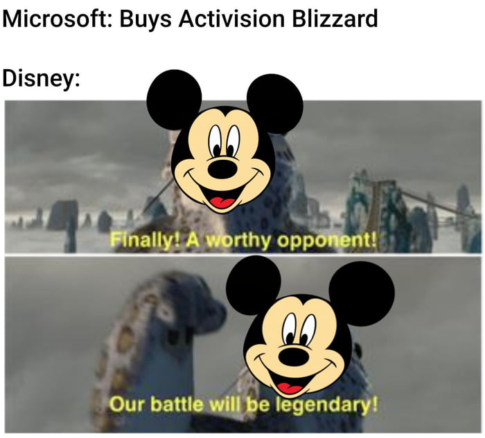 Microsoft Buys Activision Blizzard Disney