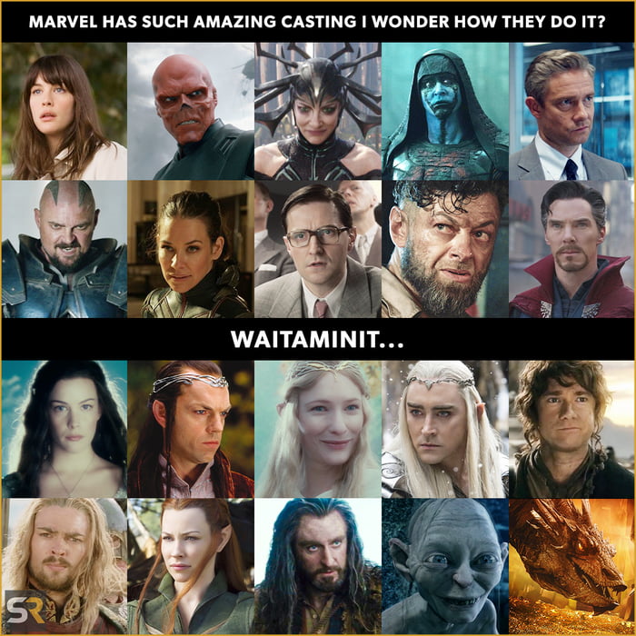 MARVEL HAS SUCH AMAZING CASTING WONDER HOW THEY DO IT