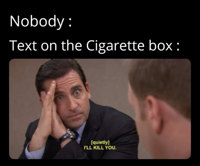 eoJoTe V Text on the Cigarette box o i