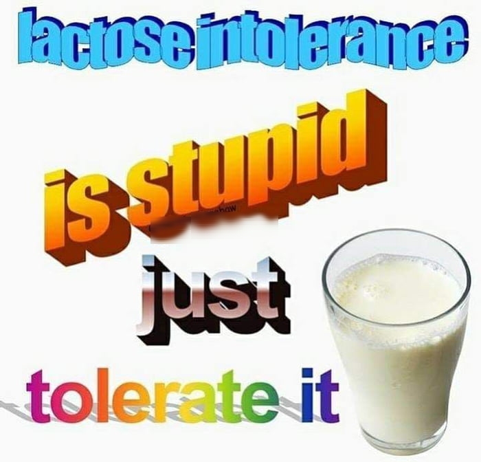 jugt tolerate it