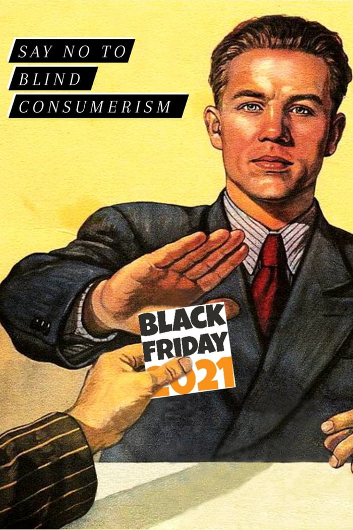 SAY NO TO BLIND CONSUMERISM