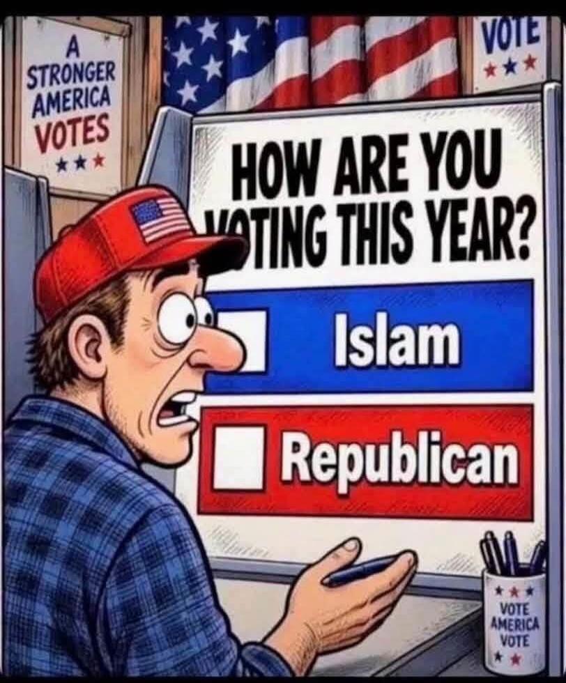 A STRONGER AMERICA VOTES. VOTE. HOW ARE YOU VOTING THIS YEAR? Islam. Republican. VOTE AMERICA VOTE.