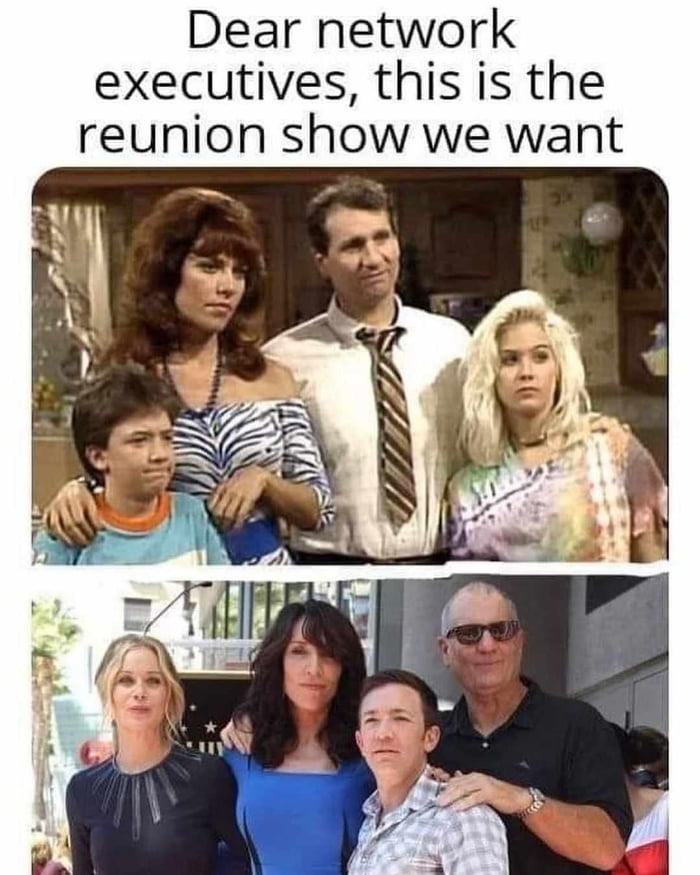 Dear network executives this is the reunion show we want