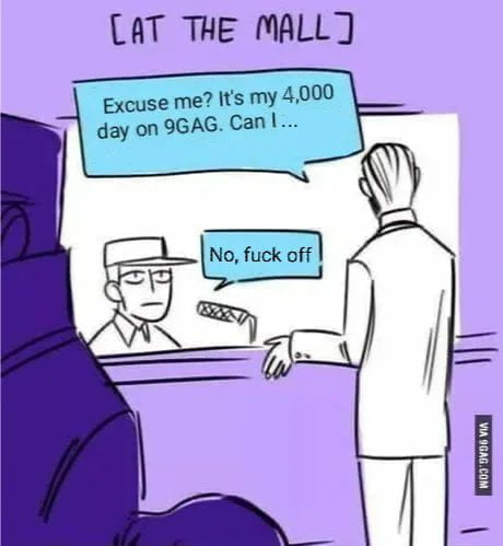 AT THE MALL