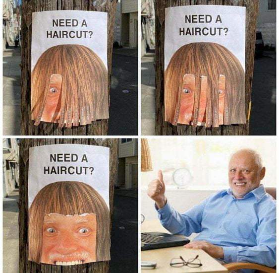 SEED A NEED A HAIRCUT M HARCUT
