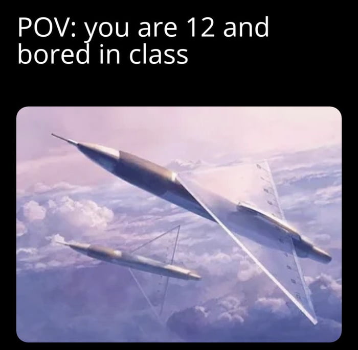 POV you are 12 and oTege RN FISS