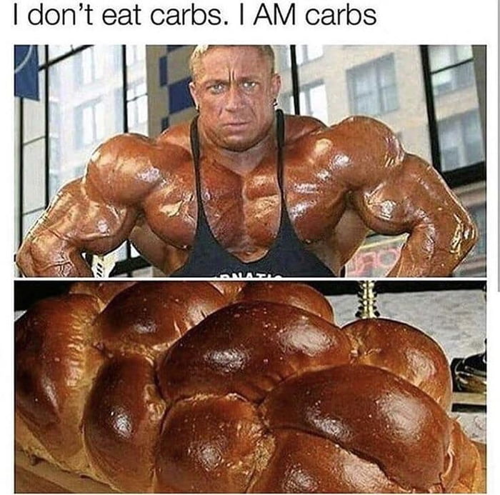 dont eat carbs AM carbs