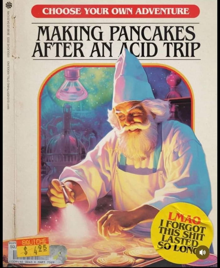 MAKING PANCAKES