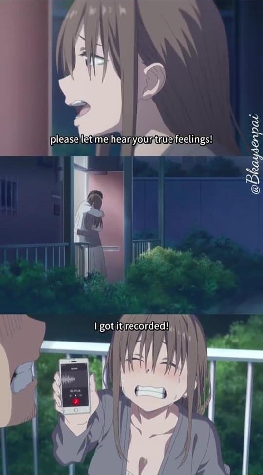 pleasellet me hear younme feelings A g I got tlrecorded i