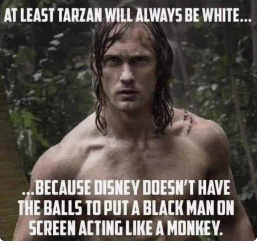 AT LEAST TAIIIAI VII ALWAYS BE WHITE 40 DOESKT HAVE BLACK MAN N REEN ACTING LIKE A MONKEY
