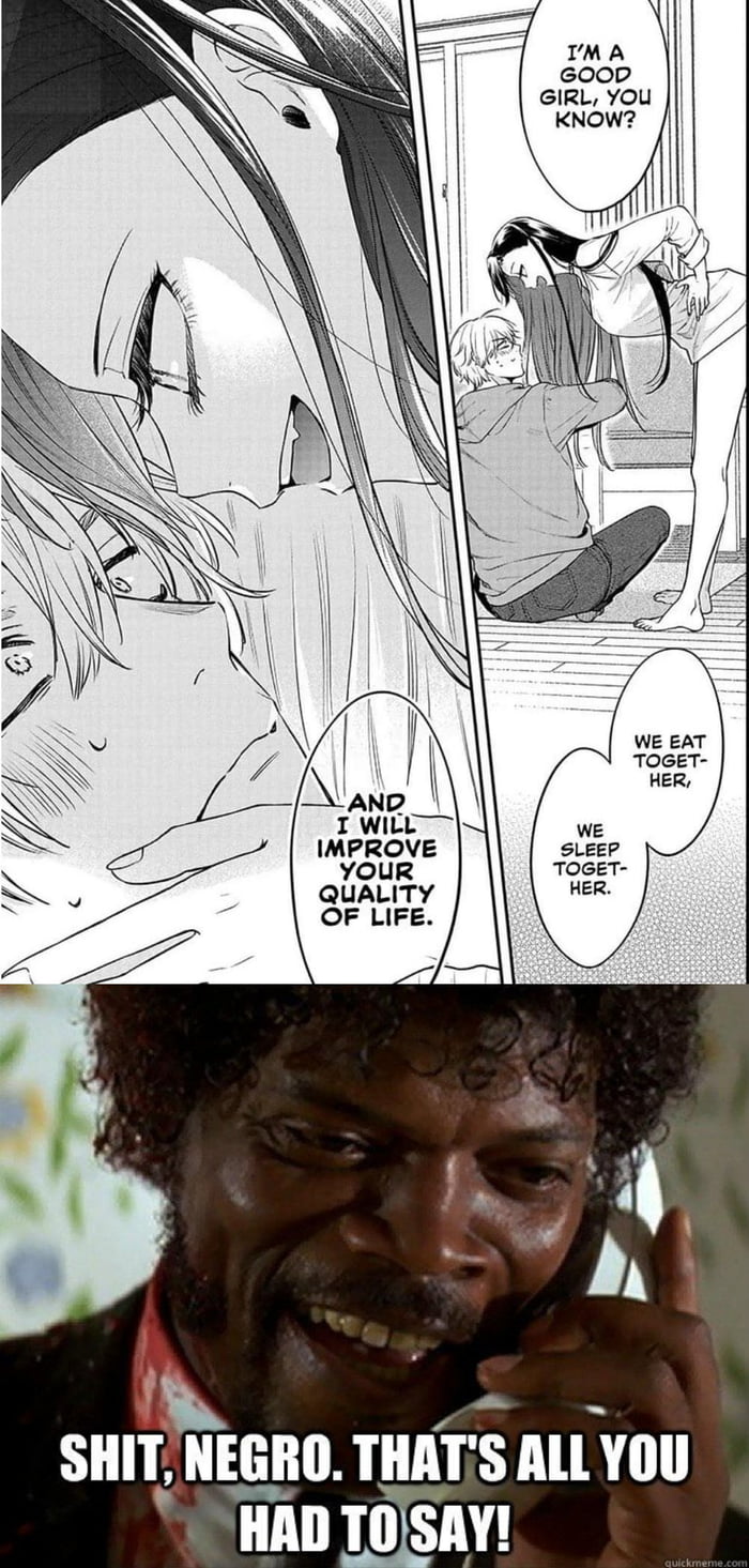 QUALITY OF LIFE 3 p SHIT NEGRO THATS ALL YOU HAD TOSAY