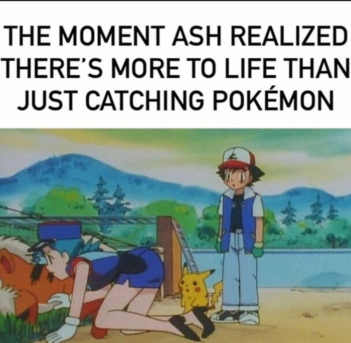 THE MOMENT ASH REALIZED THERES MORE TO LIFE THAN JUST CATCHING POKEMON