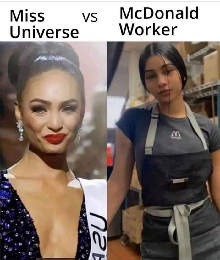 Miss vs McDonald Universe Worker