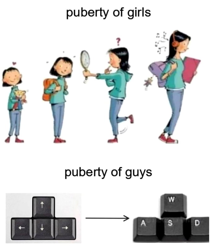 puberty of girls 153 puberty of guys T