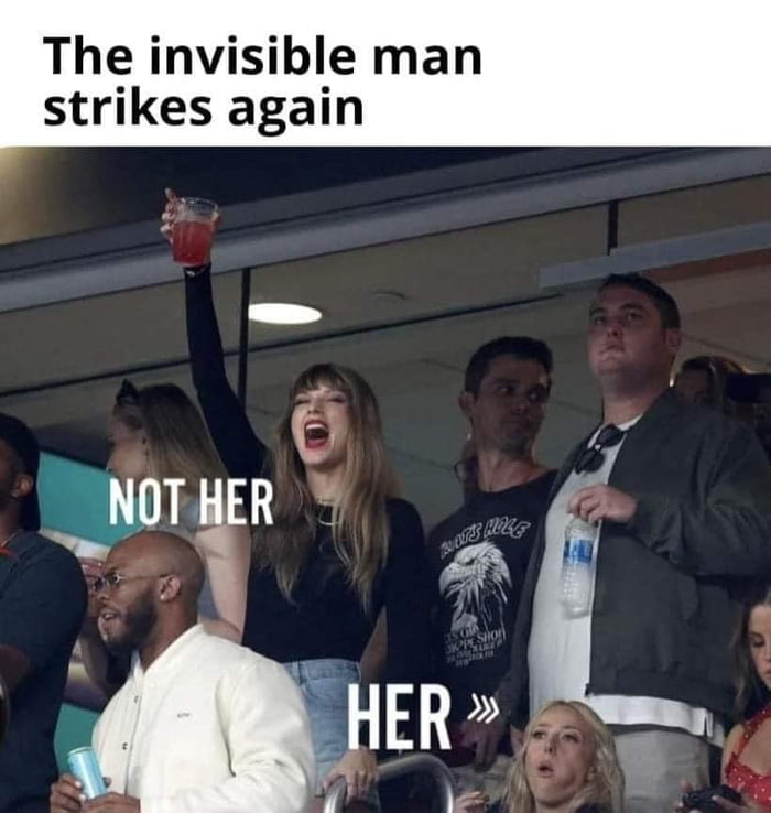 The invisible man strikes again NOT ER e