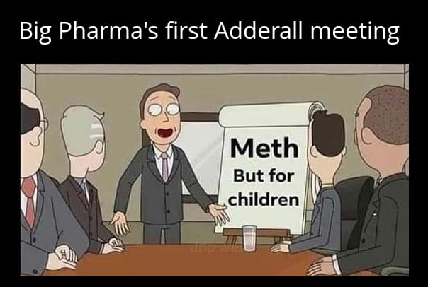 Big Pharmas first Adderall meeting