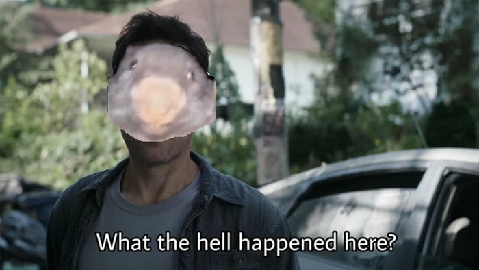 A What the hell happenedhere