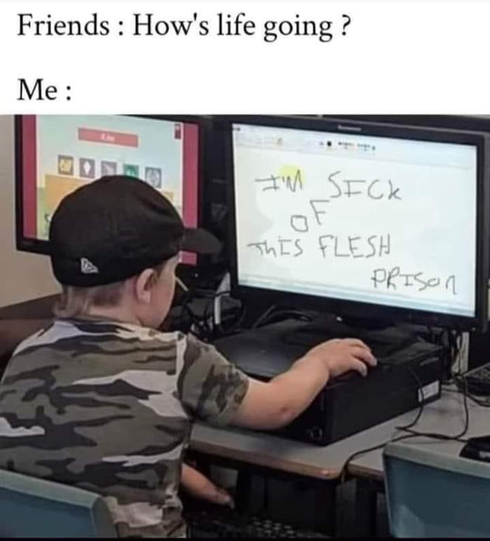 Friends Hows life going