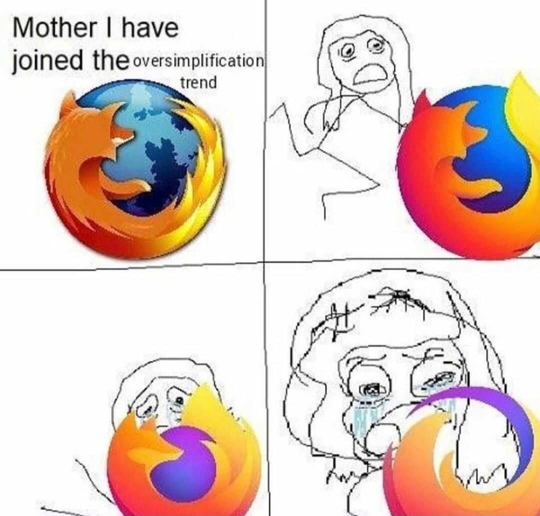 Mother have joined theoversimplification trend