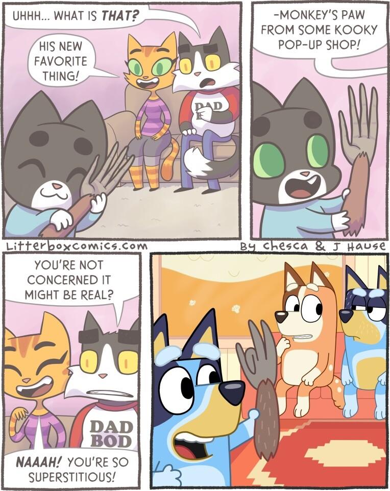 UHHH WHAT IS MONKEYS PAW FROM SOME KOOKY POP UP SHOP LB il YOURE NOT CONCERNED IT NAAAH YOURE SO SUPERSTITIOUS