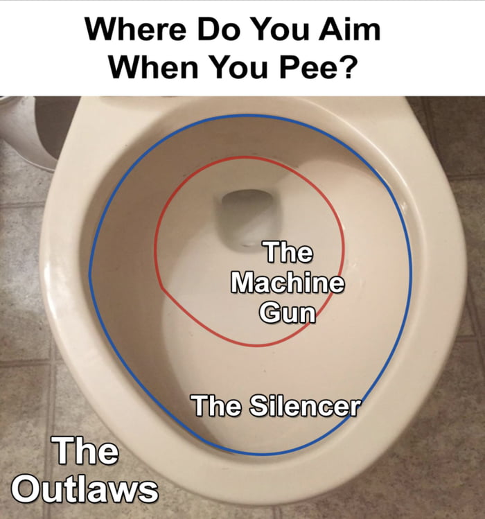 Where Do You Aim When You Pee