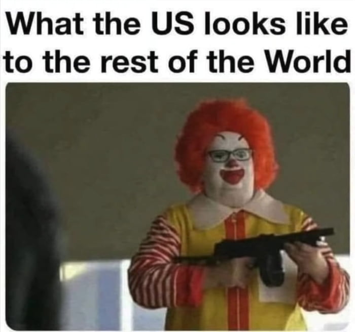 What the US looks like to the rest of the World