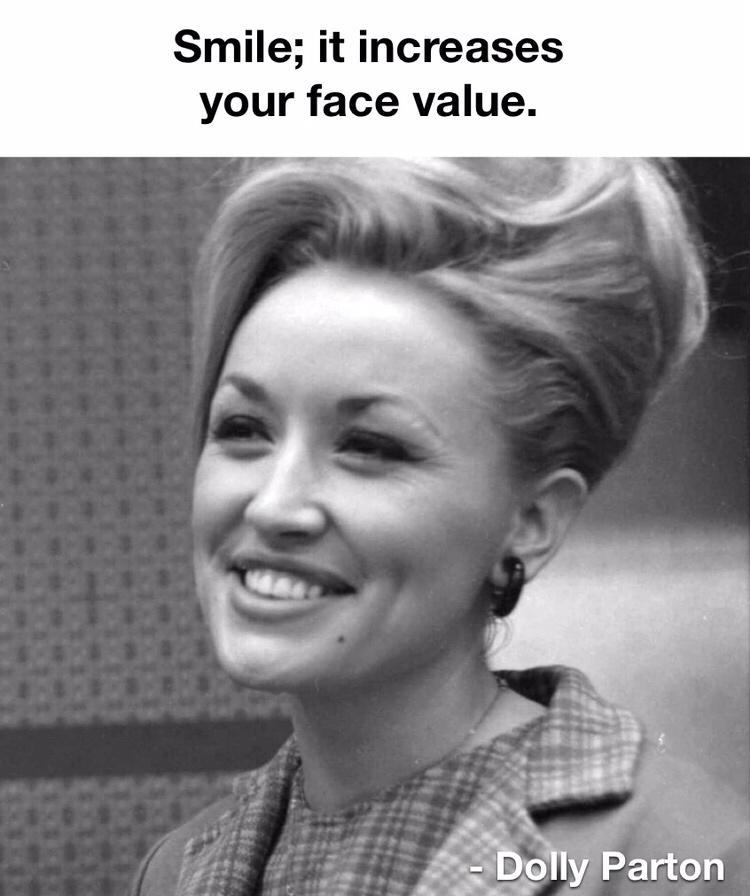 Smile it increases your face value