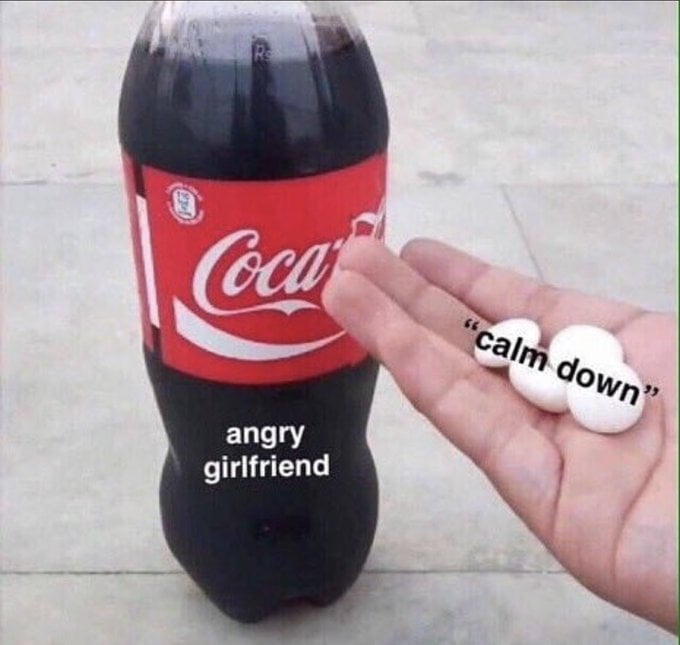 angry girlfriend