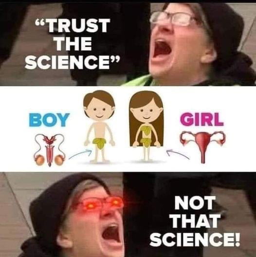 TRUST M THE 5 SCIENCE NOT THAT kel SCIENCE