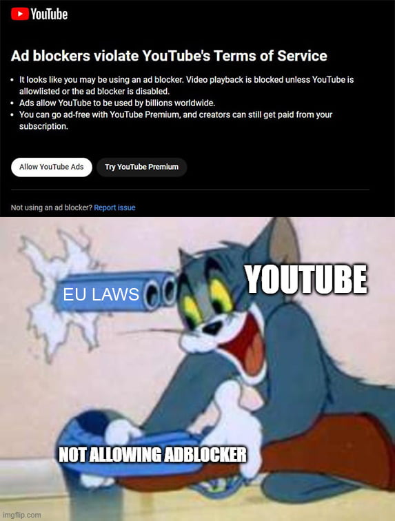 YouTube Ad blockers violate YouTubes Terms of Service looks ko you may bo usig an d blocker Video layback s locked uless YouTube s Slowisted o the adblockr i cisabled Ads allow YouTube 0 b used by billons wordide You can go ad ree with YouTube Premium and creators can st getpad rom your subscription Ty YouTube ramian