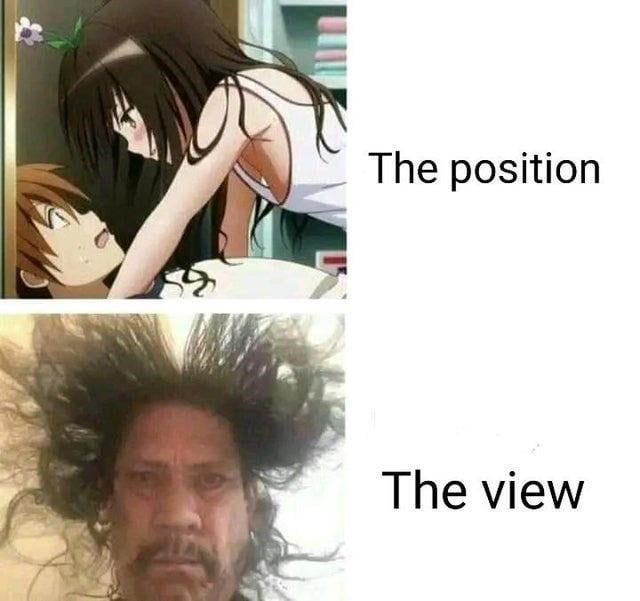 _ The position The view