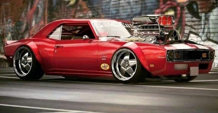 SPEED CAMARO SS 396 PENNZOIL