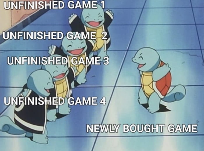 UNFINISHED GAME 1
UNFINISHED GAME 2
UNFINISHED GAME 3
UNFINISHED GAME 4
NEWLY BOUGHT GAME