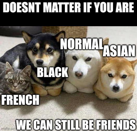 DOESNT MATTER IF YOU ARE