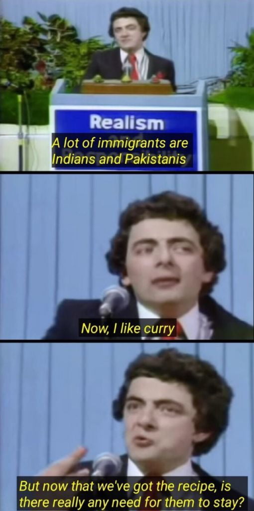 LEFTS A ot of immigrants are W EURELE N T But now that weve got the recipe is there really any need for them to stay