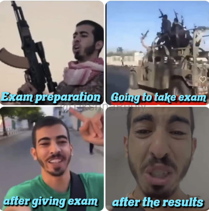 b ration Goifybtakexam giving exam after the results